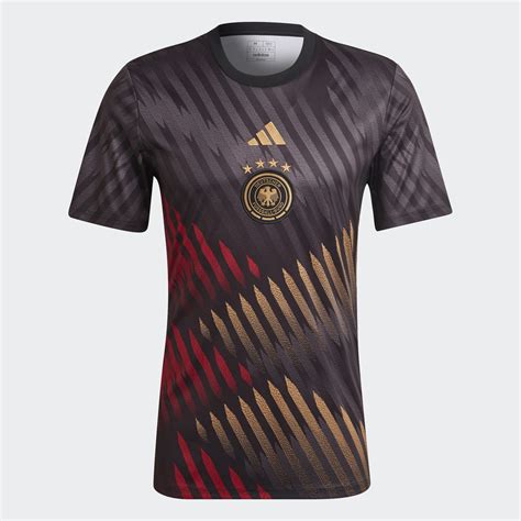 adidas dfb trikot schwarz rot l